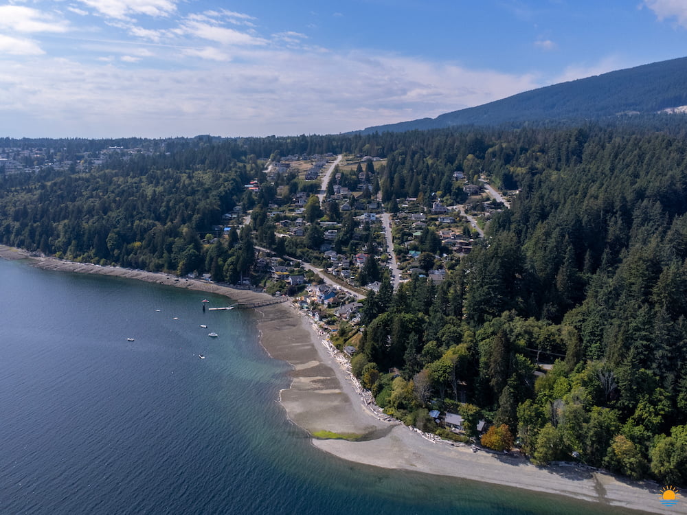 Granthams Landing, BC. Near Gibsons on Canada's Sunshine Coast.